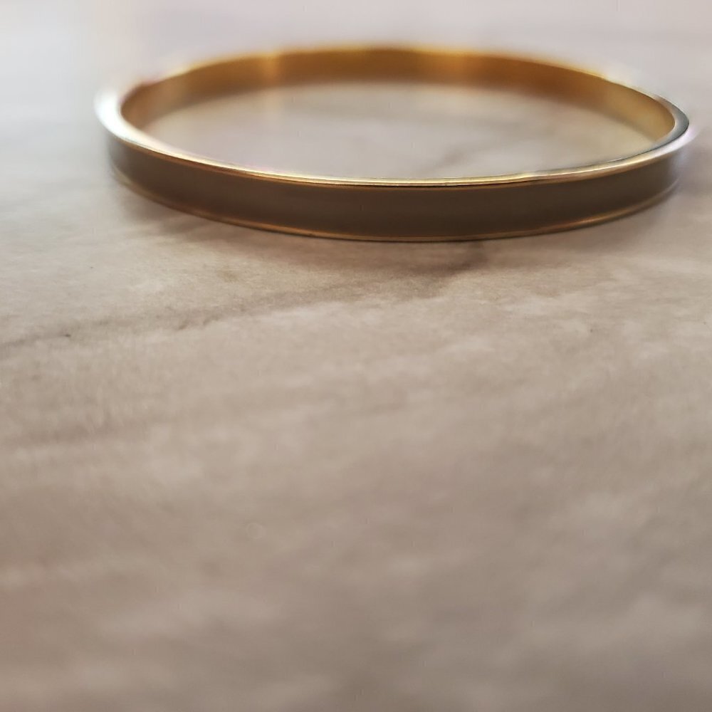 ✨ Vintage Y2k 00s 2000's J. Crew Grey Skinny Bangle ✨ - Picture 3 of 9